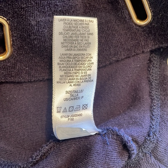 Juicy Couture grommet Terry dress size P, XS - Picture 11 of 11